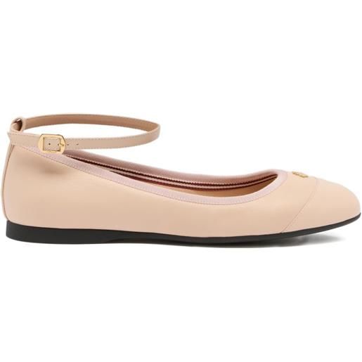 Bally ballerine ysla con cinturino alla caviglia - toni neutri
