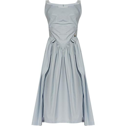 Vivienne Westwood abito midi sunday - blu