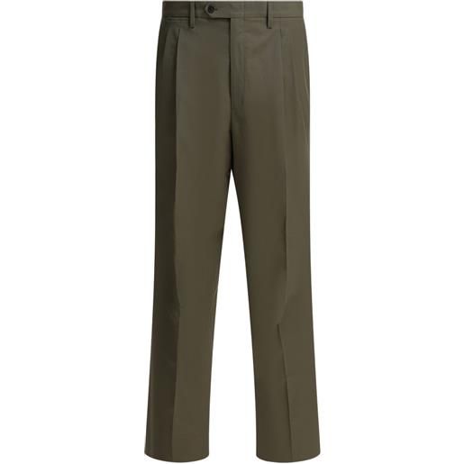 Prada pantaloni plissé - verde