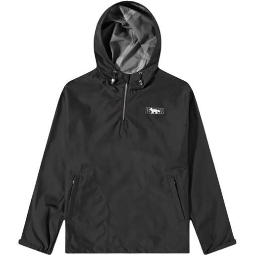 PUMA x maison kitsune giacca a vento smock con cappuccio - nero