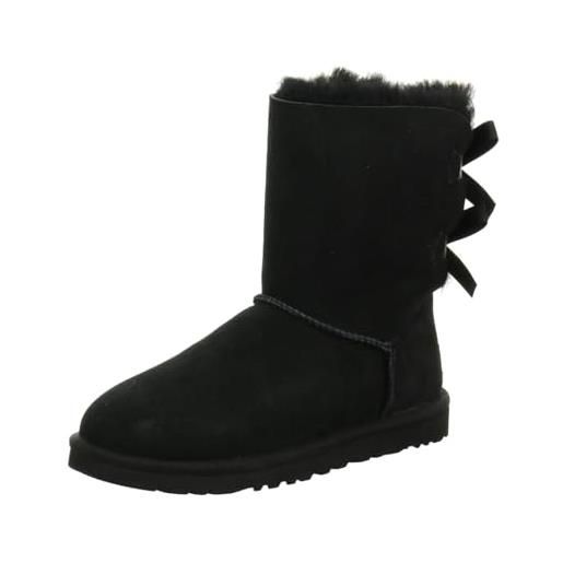 UGG bailey bow ii, stivali classici, donna, nero, 36 eu