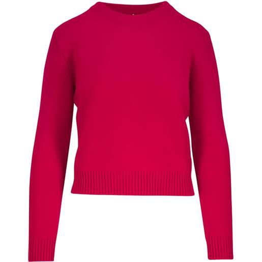 Lisa Yang maglione girocollo a maniche lunghe - rosso