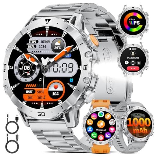 Findtime Orologio Sportivo Uomo Digitale | Militare Robustissimo Impermeabile 50m Con Retroilluminazione LED E Sveglia - 2