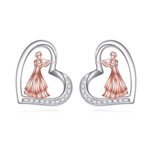 Inateannal Vintage Strass Orecchini Quadrati Argento Geometria Quadrata Orecchini A Perno Scintillante Cz Da Sposa Gioielli Per Donne E Ragazze
