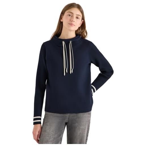 Cecil felpa con maniche a maglia universale blue s