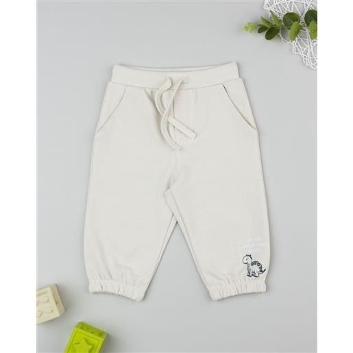 Prénatal pantalone bimbo beige stampa rilievo