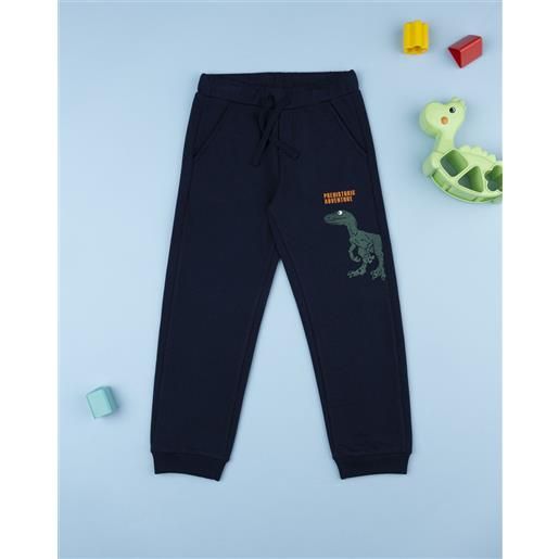 Prénatal pantalone bambino blu stampa in rilievo