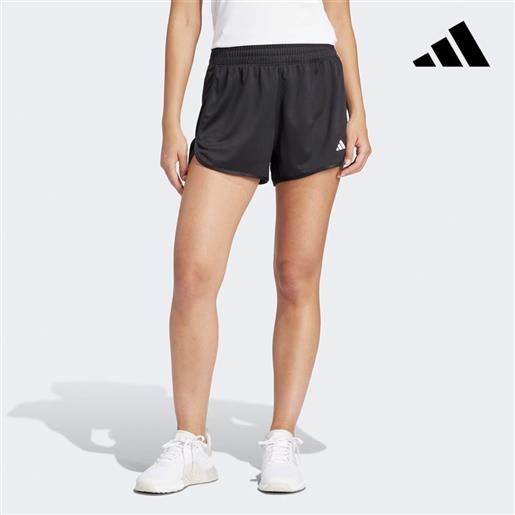 Adidas short pacer essentials knit high-rise