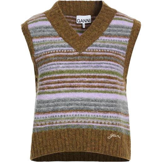 GANNI - maglia gilet