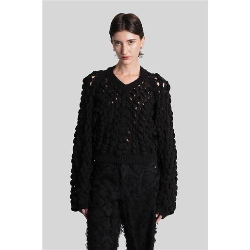 Sefr maglia luna in cotone nero