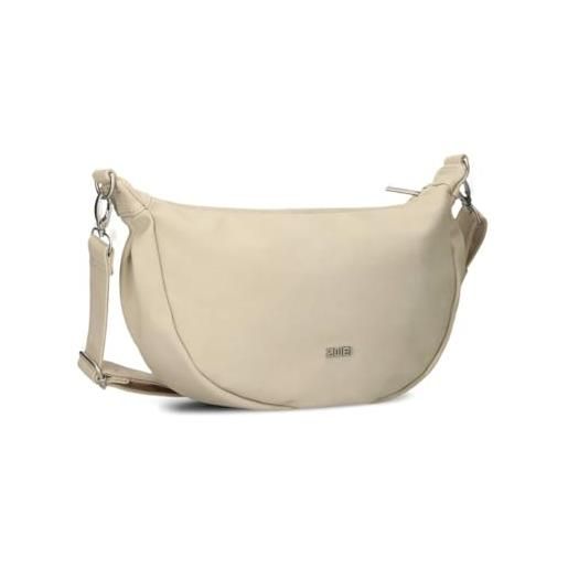 Zwei mademoiselle. M m70 half-moon bag nubuk-linen