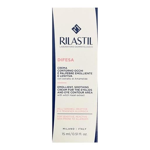 Rilastil - crema contorno occhi e palpebre - lenitiva ed emolliente 15 ml