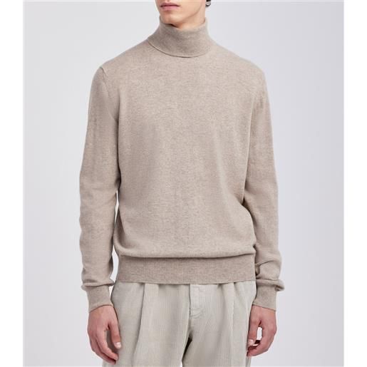 S. Moritz dolcevita beige in cashmere