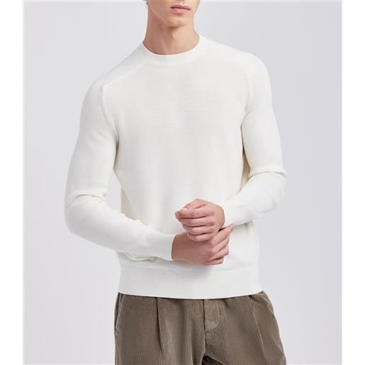 S. Moritz girocollo in punto pannocchia latte