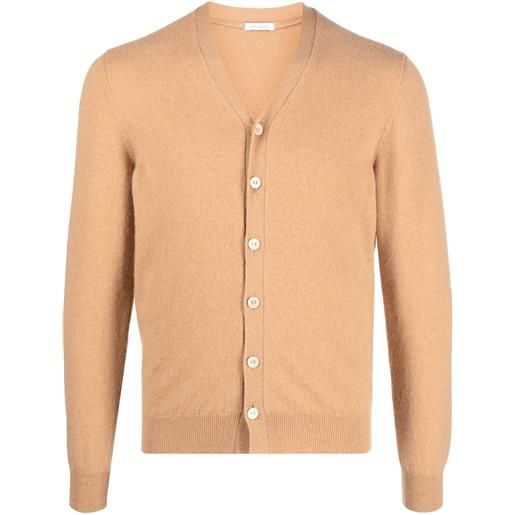 Malo cardigan con scollo a v - marrone