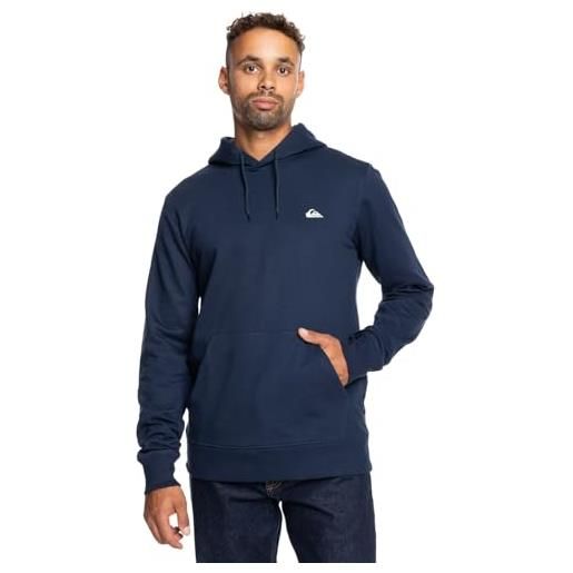 Quiksilver basic - felpa a maniche lunghe da uomo