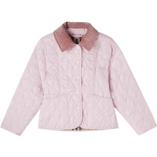 Burberry Kids giacca con velluto a coste