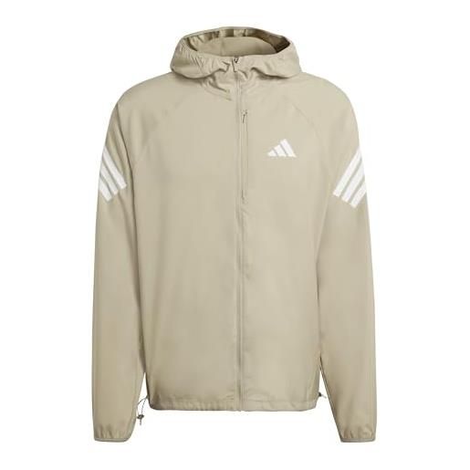 adidas homme adi365 running iconic jacket, white, l