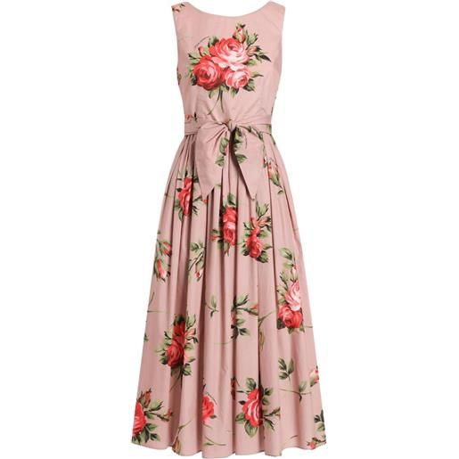 Dolce & Gabbana abito a fiori - rosa