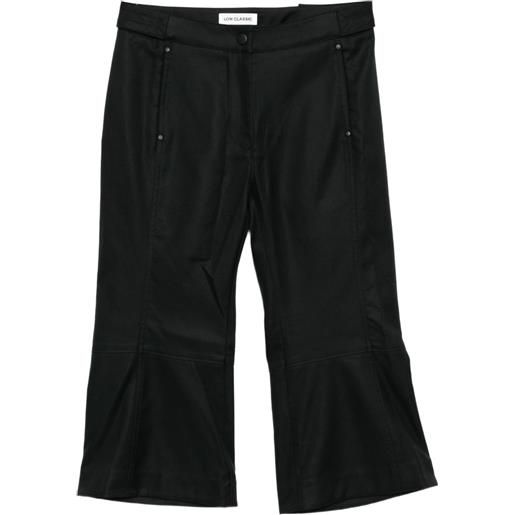 Low Classic pantaloni capri - nero