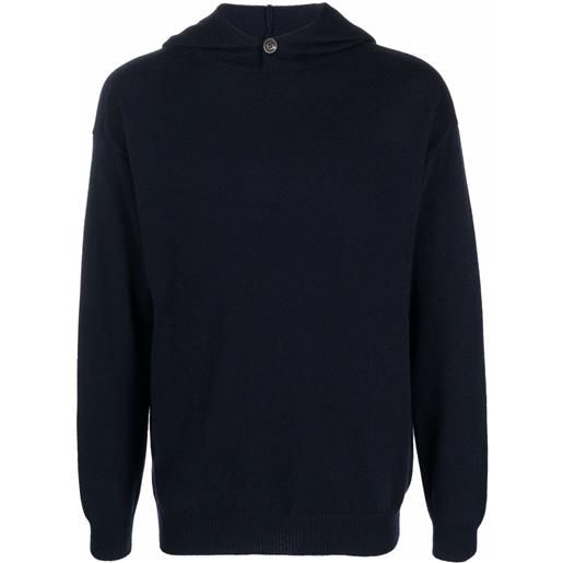 Malo felpa con cappuccio - blu