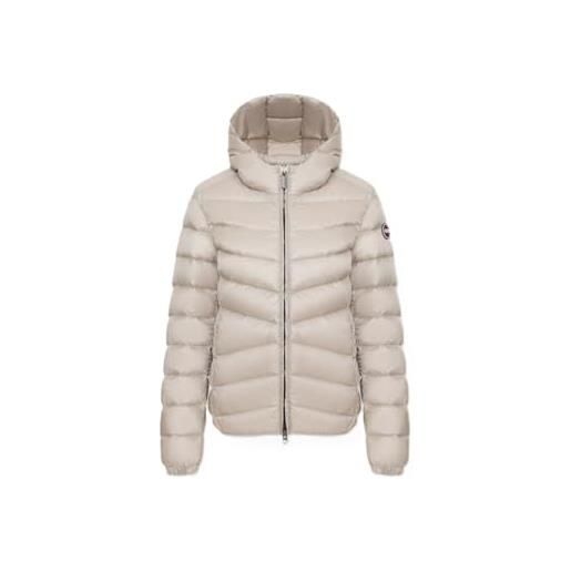 Colmar piumino donna caldo trapuntato con cappuccio 2219 8034118730209-42 beige 42