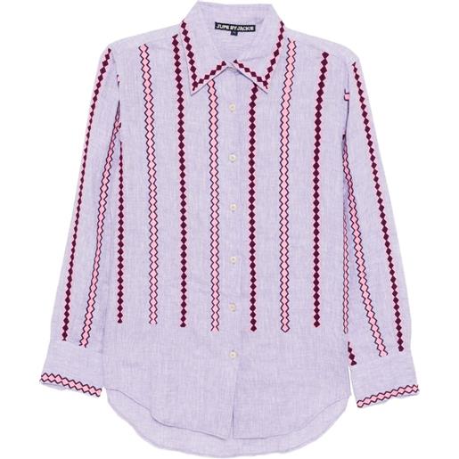Jupe camicia smila - viola