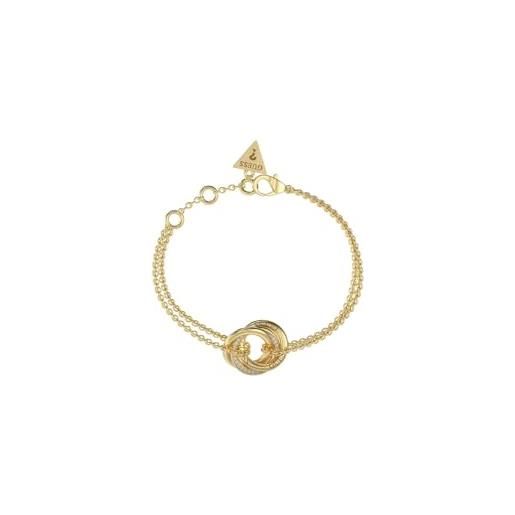 GUESS perfect - mini braccialetto sinistro s giallo oro, s