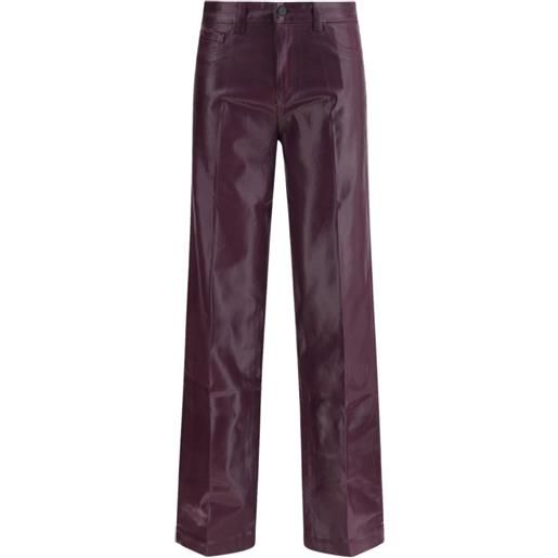 L'Agence pantaloni svasati marty - viola