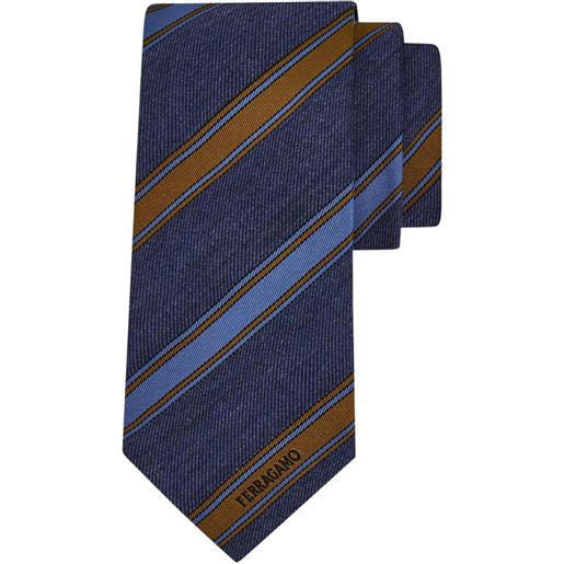 Cravatta uomo Brooks Brothers tinta unita blu scuro 100% seta 51 Cravatta uomo Brooks Brothers tinta unita blu scuro 100% seta 51