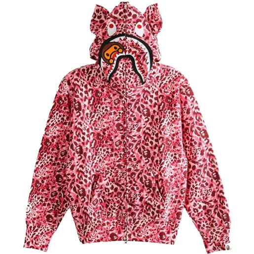 A BATHING APE® felpa con cappuccio - rosa