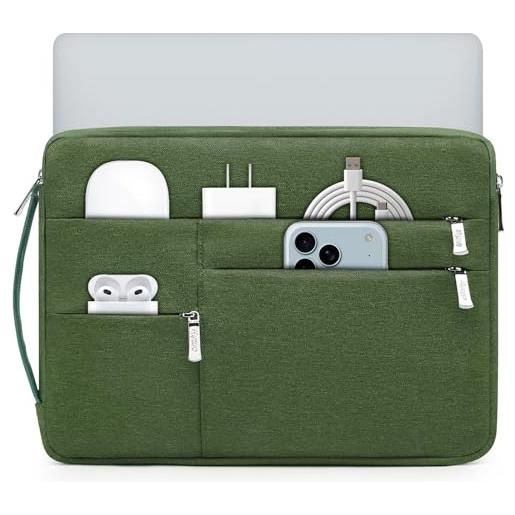 Deli BA163 borsa portatile A5 con cerniera che gli studenti studiano la borsa Pe