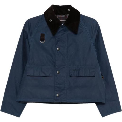 Barbour International giacca a coste - blu