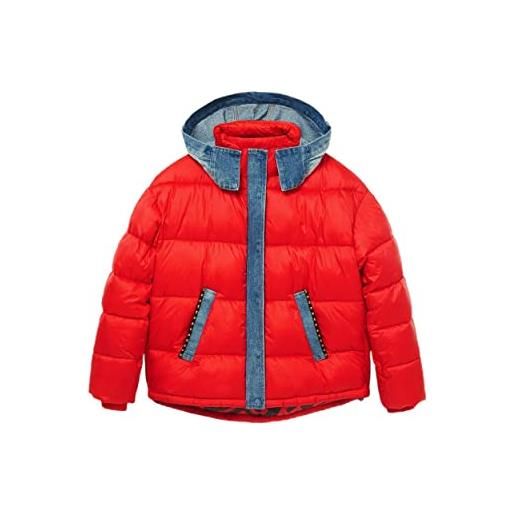 Desigual padded_austen giacca, colore: rosso, l donna
