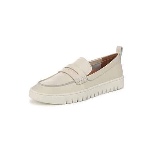 Vionic uptown mocassini da donna, pelle crema, 40 eu larga