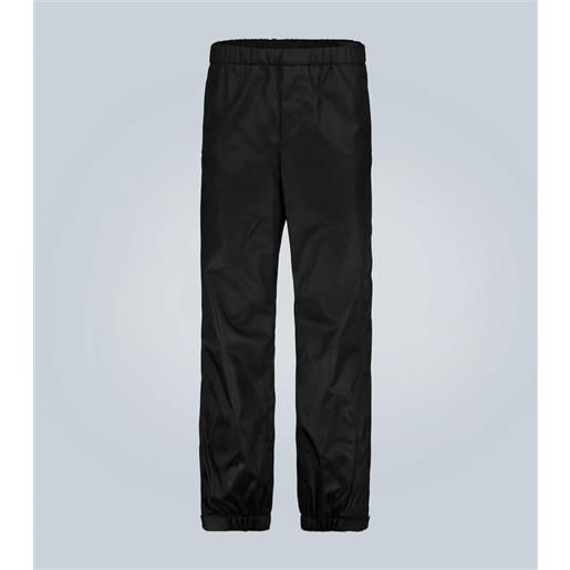 Prada pantaloni sportivi regular con logo
