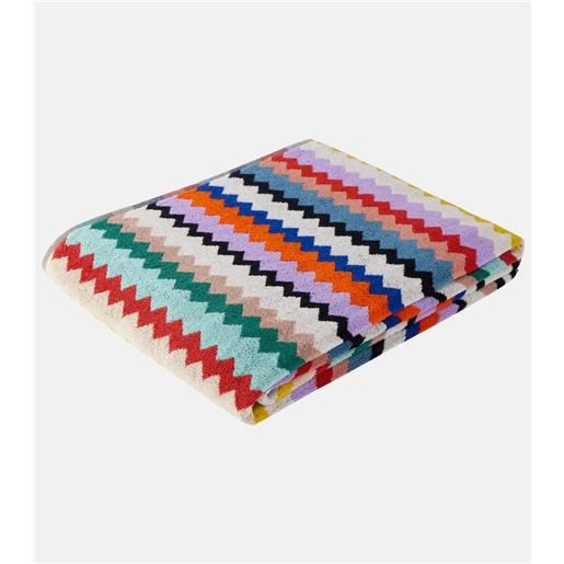 Missoni telo mare riverbero in cotone a zig-zag