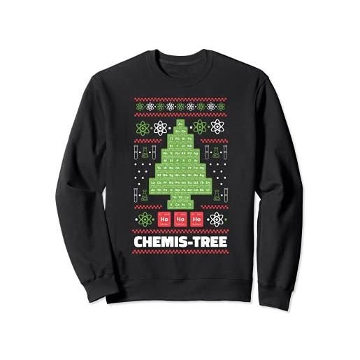 Men's Chemistry Chemis-Tree Gift Co chimica uomo chimico-albero regalo felpa