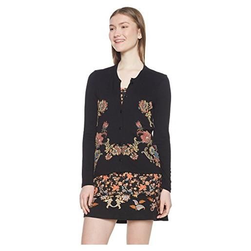 Desigual sweat_daniela felpa, (negro 2000), x-small donna