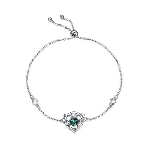 Anello Margherita in argento ramato e zirconi - Lucia Vitiello