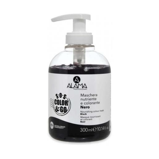 Alama s. O. S. Color&go maschera colorante nero 300 ml