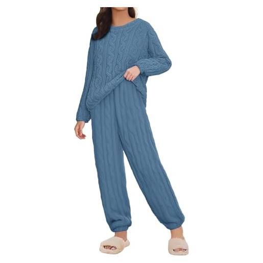 Anna Field SET - Pigiama - blue/blu
