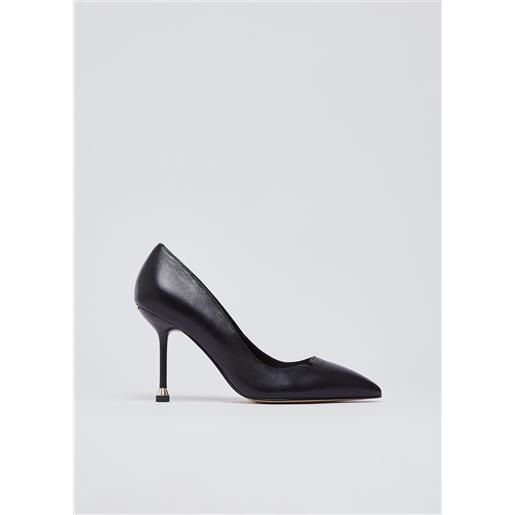 LIUJO liu jo décolleté in morbida nappa, nero