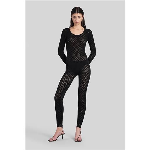 Laneus tuta in lana nera