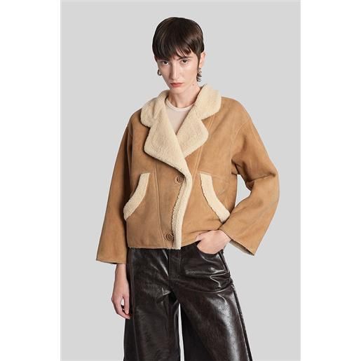 Salvatore Santoro montone in pelle cammello