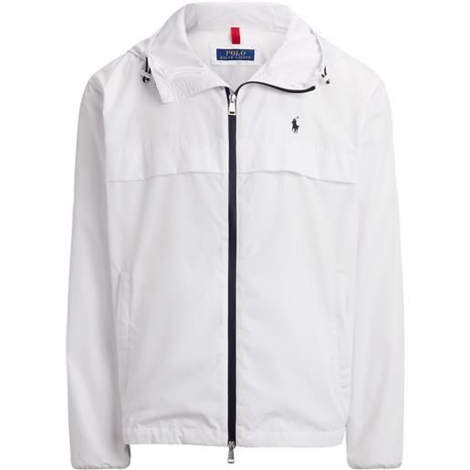 Polo Ralph Lauren giacca glenmoor con coulisse - bianco