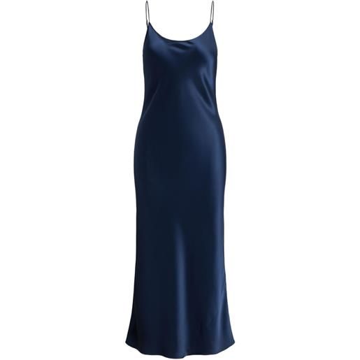 Polo Ralph Lauren abito smanicato con scollo rotondo - blu