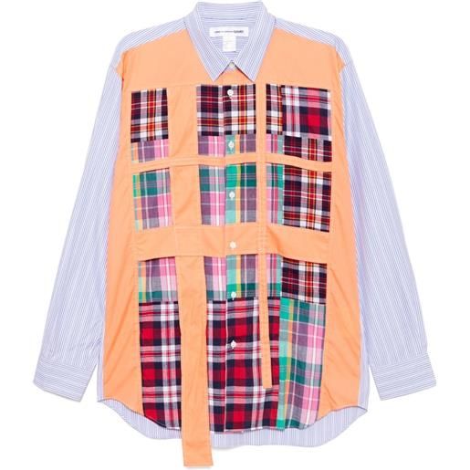 Comme Des Garçons Shirt camicia tartan - blu