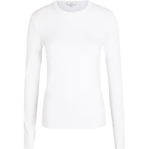 Vince t-shirt a maniche lunghe - bianco