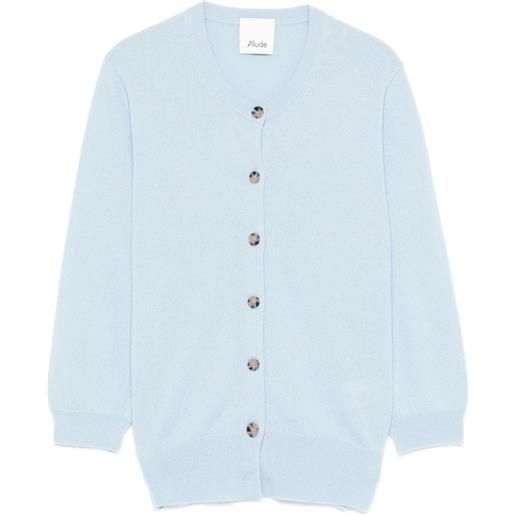 Allude cardigan con bottoni - blu